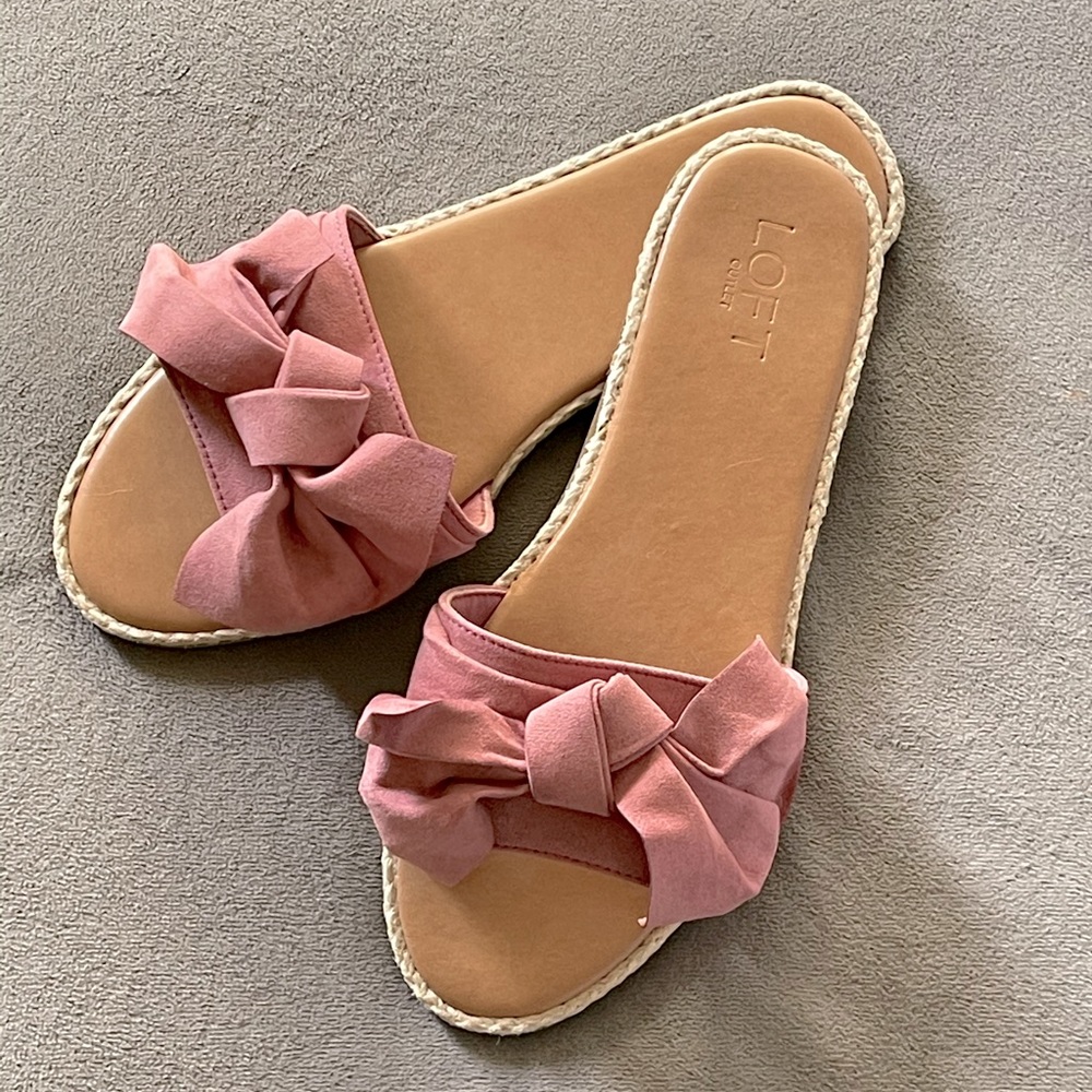 Loft Pink Blush Slides